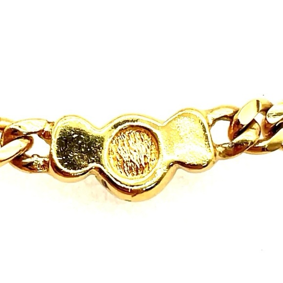 Christian Dior 1P Gold plated necklace - 16” - Picture 3 of 12